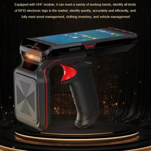 Edoo M93-UHF IP67 gồ ghề Android 13 cầm tay PDA 5.5-inch màn hình 2D Máy Quét Mã Vạch NFC dữ liệu di động thiết bị đầu cuối 4GB dung lượng bộ nhớ - Product Image 4