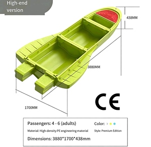 Bote Plegable de PE con Certificación CE para Venta al por Menor/Mayor, Pesca en Lago/<span class=keywords><strong>Mar</strong></span>/Río, Ocio y Transporte de Carga - Product Image 2