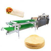 Machine à presser le lavash ORME entièrement automatique motorisée multifonctionnelle pour la fabrication de tortillas, de roti et de chapati, économie d'énergie pour les aliments