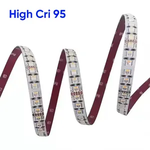 High Quality Cri 90 95 24V 5050RGBWW RGBW 120 Leds/m Led Streifen DMX 5050 RGBW RGBWW 3000K Led Strip Lights Stripe Tape