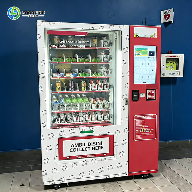 Good Price Durable Vending Machine for Snacks Easy to Use Snack and Beverage Vending Machine