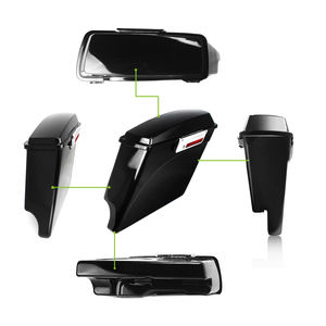 Racepro RP5530-1019U ABS มอเตอร์ไซค์กระเป๋า<span class=keywords><strong>ข้าง</strong></span>แบบแข็งกระเป๋าอานม้ากันน้ำสำหรับ <span class=keywords><strong>Harley</strong></span> <span class=keywords><strong>Davidson</strong></span> Touring 1993-2013 - Product Image 4