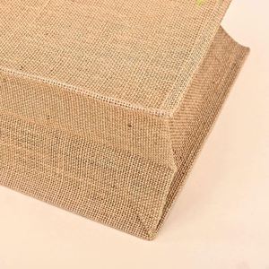 Eco-Friendly Custom Jute <b>Shopping</b> Bags Biodegradable Promotional Tote With Logo | Wholesale for Retail & Events - Product Image 6