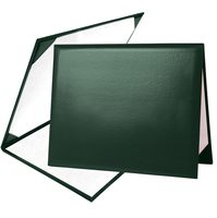 Porte-diplôme personnalisé en similicuir lisse résistant à l'usure, dossier pour diplômes et certificats de remise des diplômes