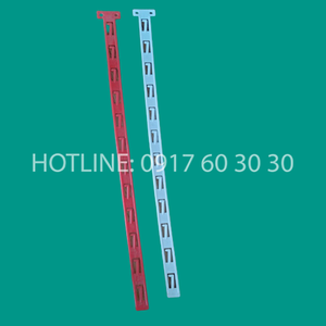 ที่แขวนโชว์สินค้าพลาสติก Nhua Mat Troi รุ่น MSP102 แถบแขวนขนม PP ทนทาน สีและโลโก้สั่งทำได้ - Product Image 5