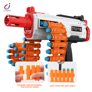 Chengji elektrik sürekli ateşli silah oyuncak yumuşak plastik otomatik çekim oyunu oyuncak silahlar yetişkinler için çocuklar yumuşak kurşun - Product Image 4