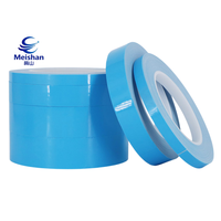 Ruban adhésif thermique double face en acrylique bleu Meishan, haute adhérence, isolant pour panneaux LED et dissipation de chaleur électronique