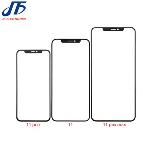 3 In 1 Front Glass With Bezel Frame Oca For Iphone 11 Pro Max Touch Screen