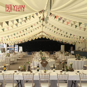 Carpa de Lujo para Bodas y Eventos al Aire Libre, Blanca, Grande, de 10x30, 20x30, 20x40, 50x30, para 200, 300, 500, 800 Personas - Product Image 6