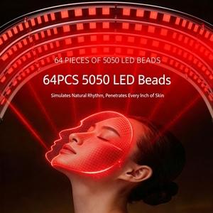 Portable LED <b>Red</b> <b>Light</b> <b>Therapy</b> Face Collagen Mask Dark Spots Remover 7 Color <b>Light</b> <b>Therapy</b> for Face & Skin Care - Product Image 4