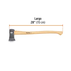 Hache pour garçon BOX 2, 2-1/4 lb, manche en hickory 28', TRUPER - Product Image 2