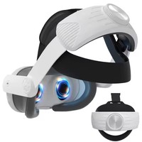 Bandeau de jeu réglable pour lunettes Meta Quest 3 Smart VR Bandeau réglable de remplacement Accessoires de jeu