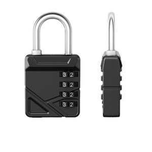 <span class=keywords><strong>Cadenas</strong></span> à combinaison à double ouverture en alliage de zinc à <span class=keywords><strong>4</strong></span> <span class=keywords><strong>chiffres</strong></span> pour casier de gym, portail d'entrepôt, bagages, protection de sécurité - Product Image 2