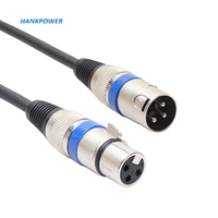 OEM XLR 3Pin mâle à femelle connexion DMX512 scène câble fils scène DJ LED