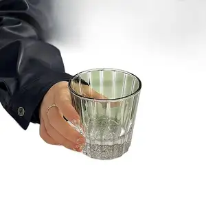 Стеклянные стаканчики для воды, коктейль для дома и бара, оптовая продажа, хорошее качество, набор 2024 чая с логотипом, стеклянные стаканы для выдувного стекла