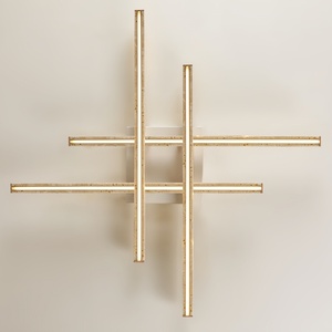 Lámpara de techo de travertino amarillo minimalista moderna para sala de estar, Hotel, casa de familia, lámpara de techo, accesorios de iluminación interior - Product Image 4