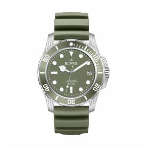 Reloj Automático Mecánico de Acero de Damasco Lujo Negocios Moda con Cristal de Zafiro Movimiento ETA 9015 No Clonado Hecho en China - Product Image 5