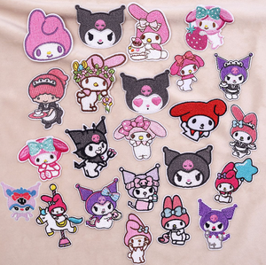 Barang baru siap untuk dikirim besi kartun pada tambalan anime bordir tambalan untuk pakaian - Product Image 1