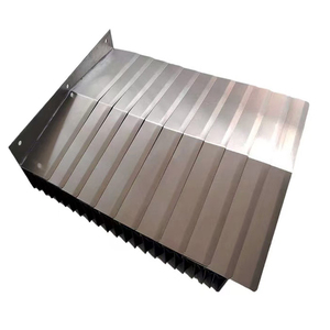 Copertura a soffietto corazzata flessibile in acciaio inossidabile lamellare per protezione macchine - Product Image 2