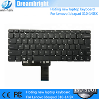 Clavier américain noir pour ordinateur portable Lenovo Ideapad 310-14ISK 310-14IKB 310-14ISE V310-14, clavier interne sans cadre