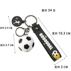 Llavero de Fútbol 3D en Miniatura, Personalizado, de PVC, Accesorio Deportivo, Colgante para Bolsa, Decoración, Recuerdo, Regalo - Product Image 4