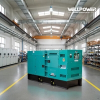 Générateur de haute qualité 250 kW 280 kW, générateur diesel alimenté par Cummins, type silencieux, démarrage automatique