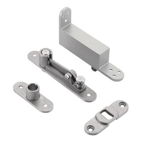 Bisagra para Muebles de Aleación de Zinc, Montaje Empotrado, Plateado/Negro, Duradera, Minimalista, para Caja de Herramientas - Product Image 2