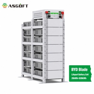 Batterie au lithium LifePO4 Powergo BYD Blade 30kWh 40kWh 50kWh 60kWh 80kWh, empilable, haute tension, pour stockage d'énergie - Product Image 1