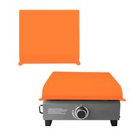 Tapis de protection pour plancha en silicone de qualité alimentaire, écologique, imperméable et résistant à la chaleur, pour accessoires de camping et barbecue