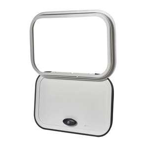 Puerta de Equipaje para Autocaravana, Puerta de Techo en Forma de Lágrima, Puerta Lateral de Cabina con Cerradura y Resorte de Gas, Piezas para Autocaravanas - Product Image 1