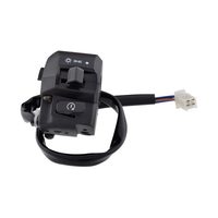 Pour Honda Yamaha Suzuki Kwasiki FT110 Compatible Moto Commutateurs LED Type De Lampe En Plastique Poignée Interrupteur