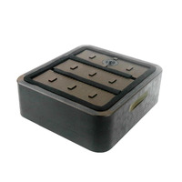 Tshare Brown 132x146x48mm 6308A0157 Capsules d'aspiration en plastique à longue durée de vie pour centre d'usinage CNC Biesse Rover PTP
