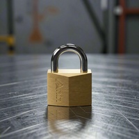 Cadenas en laiton en forme de diamant avec clés, cadenas robustes, anse en acier trempé chromé poli, logo personnalisé, vente en gros OEM