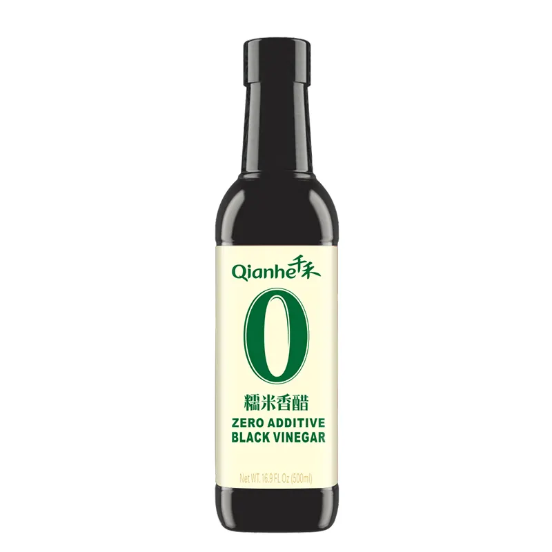 Qianhe Vinaigre vieilli à cinq grains fermenté de riz halal Vinaigre noir casher