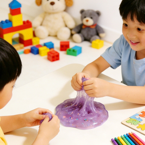 Kit Slime di Alta Qualità con Glitter Colorati, Pasta Modellabile Creativa Fai-da-Te per Bambini - Product Image 3