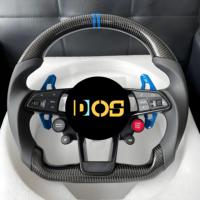 Convient pour Volkswagen Golf MK5 MK6 MK7 MK8 GTI R8 TT L'ancien modèle peut être amélioré vers un nouveau modèle Volant de sport en fibre de carbone