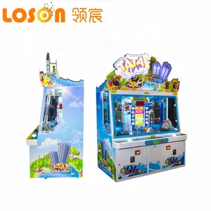 Push coin game for the mall arcade two people can play fun game coins can be customized change sticker LOGO