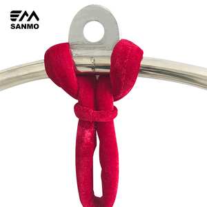 Hamac volant aérien pour yoga, ensemble d'entraînement avec sangle Daisy, pour entraînement de force aérien, Lyra, <span class=keywords><strong>cerceau</strong></span> aérien, sangle de poignet, boucle de fixation - Product Image 6
