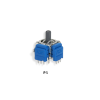 Joystick 3D à induction électromagnétique TMR Hall pour manettes PS4, PS5, Switch Pro, Xbox One Series X S