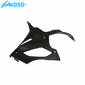 แผ่นปิดใต้ท้องรถมอเตอร์ไซค์ AKOSO ทำจากคาร์บอนไฟเบอร์แท้ สำหรับ BMW <span class=keywords><strong>S1000RR</strong></span> M1000RR ปี 2020-2025 - Product Image 5