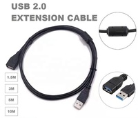Câble adaptateur USB 2.0 haute vitesse mâle vers femelle M F 1m Câble d'extension intelligent Câble de données Câble USB avec fonction intelligente