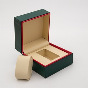 Caja de regalo cuadrada de alta gama personalizada, caja para reloj con correa de cuero, caja de regalo con LOGO, caja abatible tipo cielo y tierra. - Product Image 1