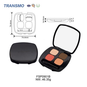 Palette vide pour fards à paupières 4 couleurs avec emplacement pour pinceau - Product Image 3