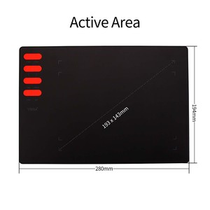 Thin & Light Vinsa T505 Điện Thoại <span class=keywords><strong>Pc</strong></span> Hỗ Trợ Độ Nhạy Áp Lực 8192 Bút Thụ Động Không Pin Chữ Ký Bút Kỹ Thuật Số Máy Tính Bảng - Product Image 2