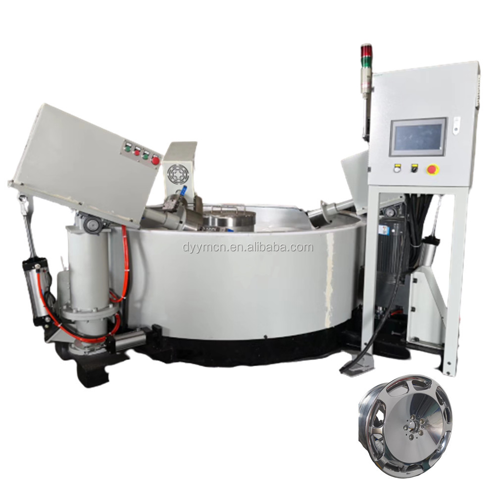 High efficient refurbishment machine for used alloy wheel
