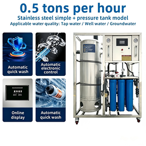 Stainless Steel 250LPH <b>Water</b> Treatment System <b>Water</b> <b>Distillation</b> Equipment <b>Water</b> Purifier Machine for Commercial System - Product Image 3