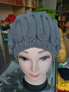 Mũ não mùa đông xu hướng kỳ lạ và Dễ Thương Mũ len màu hồng ấm áp cho phụ nữ - Product Image 6