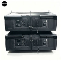 Haut-parleur actif à ligne directe 910LA double 10 pouces en alliage de titane et néodyme 600W RMS/1200W de crête, écologique, portable et étanche