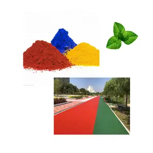Fábrica de vender stamping concreto pigmento de óxido de ferro vermelho