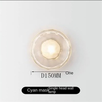 Applique murale LED moderne minimaliste pour l'extérieur Lampe de chevet décorative design pour restaurant hôtel salon